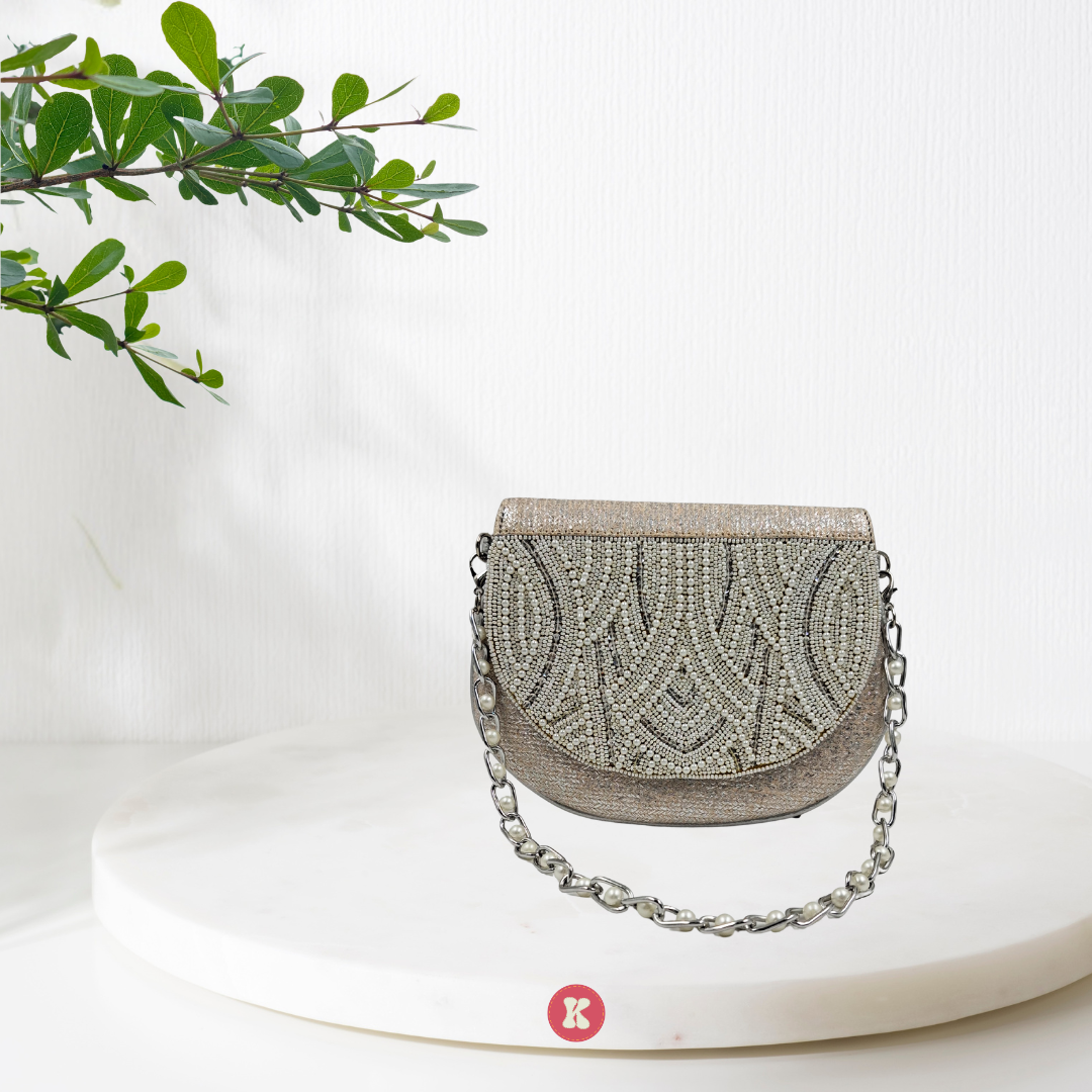 Moonlight Weave Chain Bag