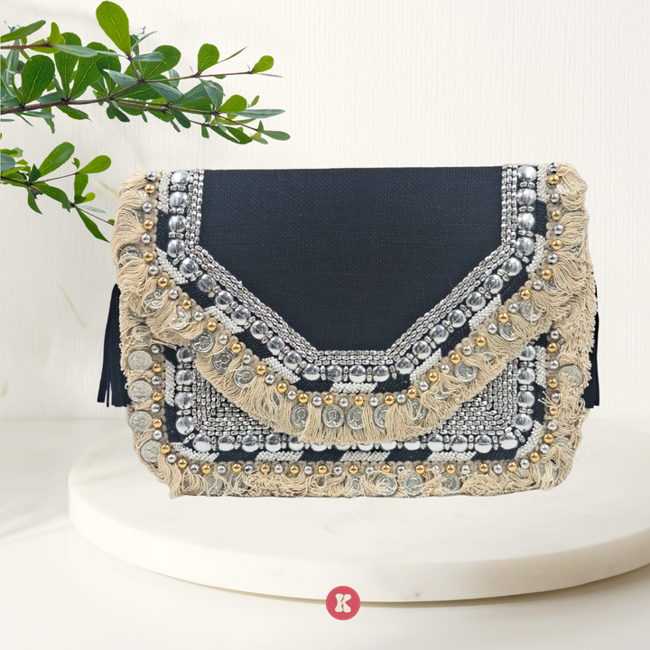 Midnight Boho Beaded