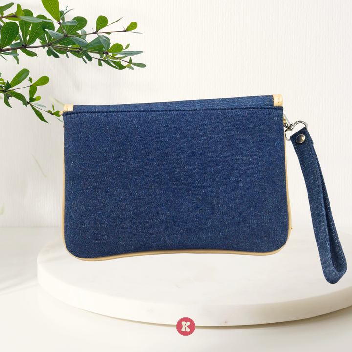 Handmade Ethnic Coin Embellished Pouch