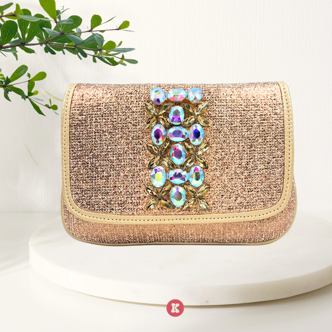 Women's Glitter Clutch Bag