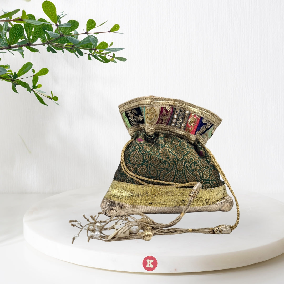 Emerald Royal Potli