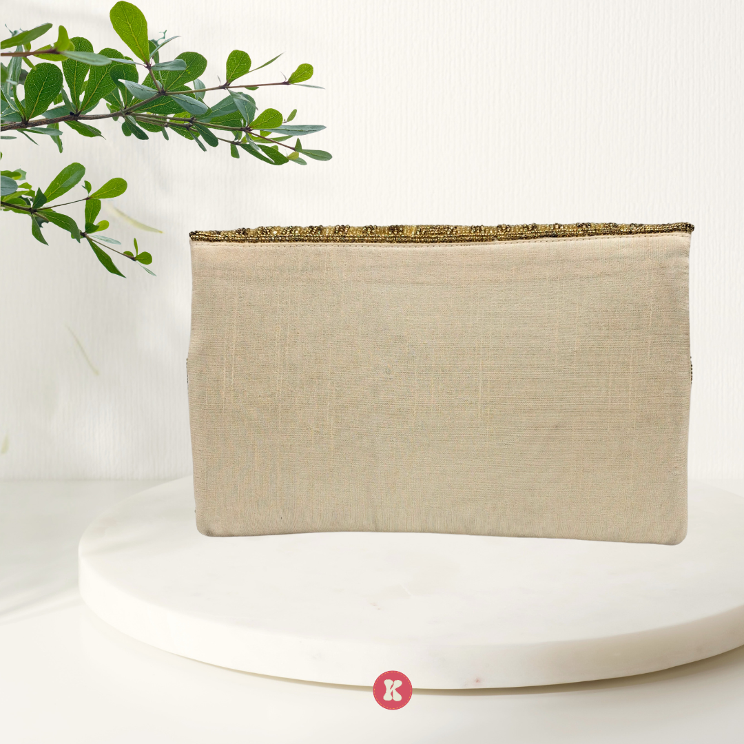 Gold Beaded Envelope