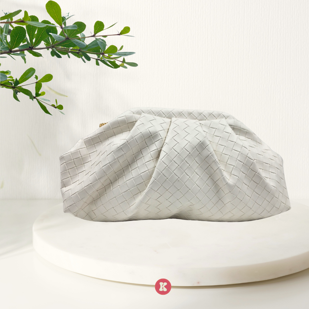 Elegant Woven Clutch