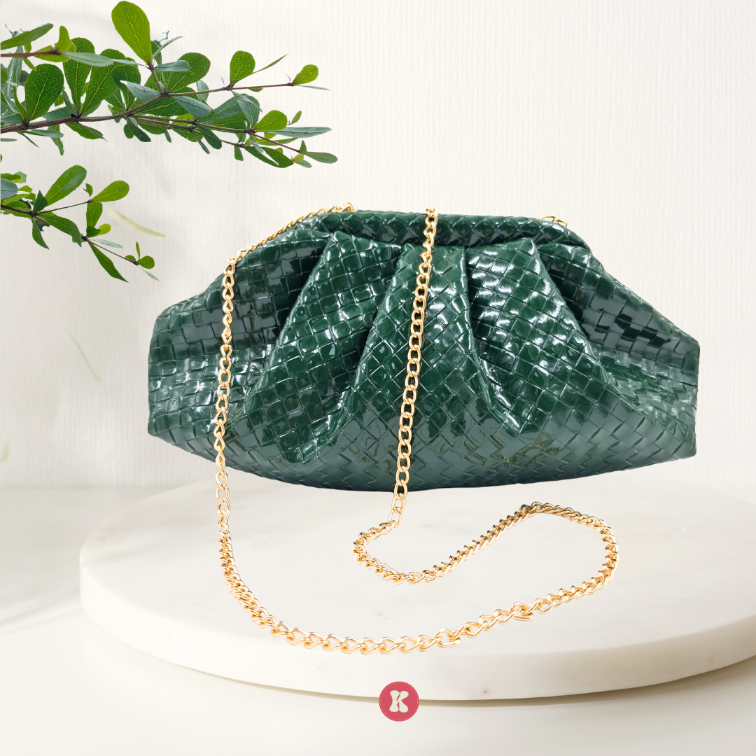 Emerald Green Clutch