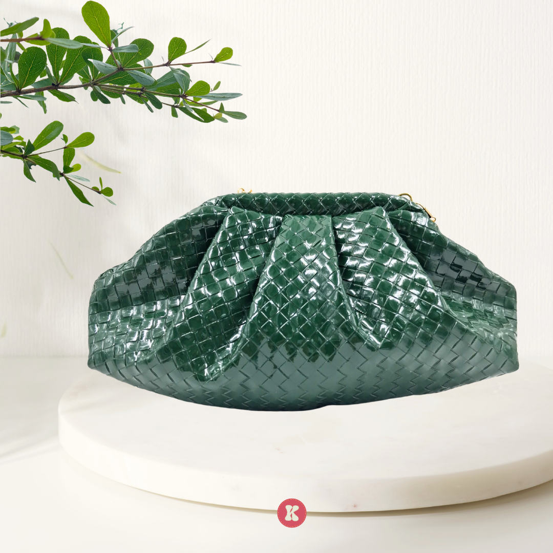 Emerald Green Clutch