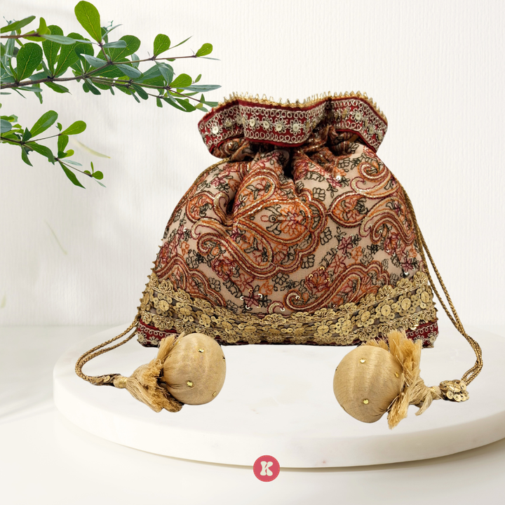 Ethnic Tassel Potli