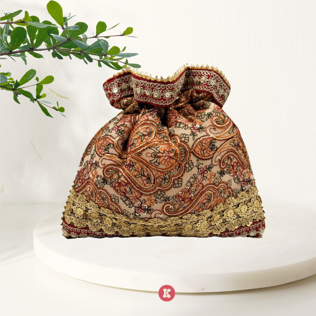 Ethnic Tassel Potli