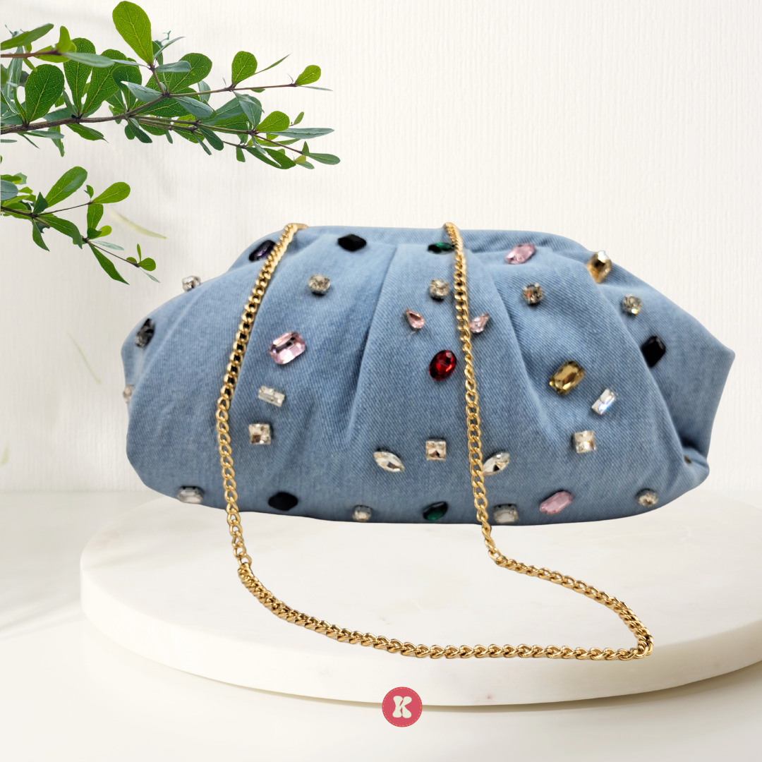 Gem Denim Bag