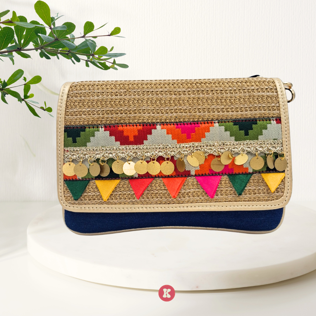 Coin Embellished Sling
