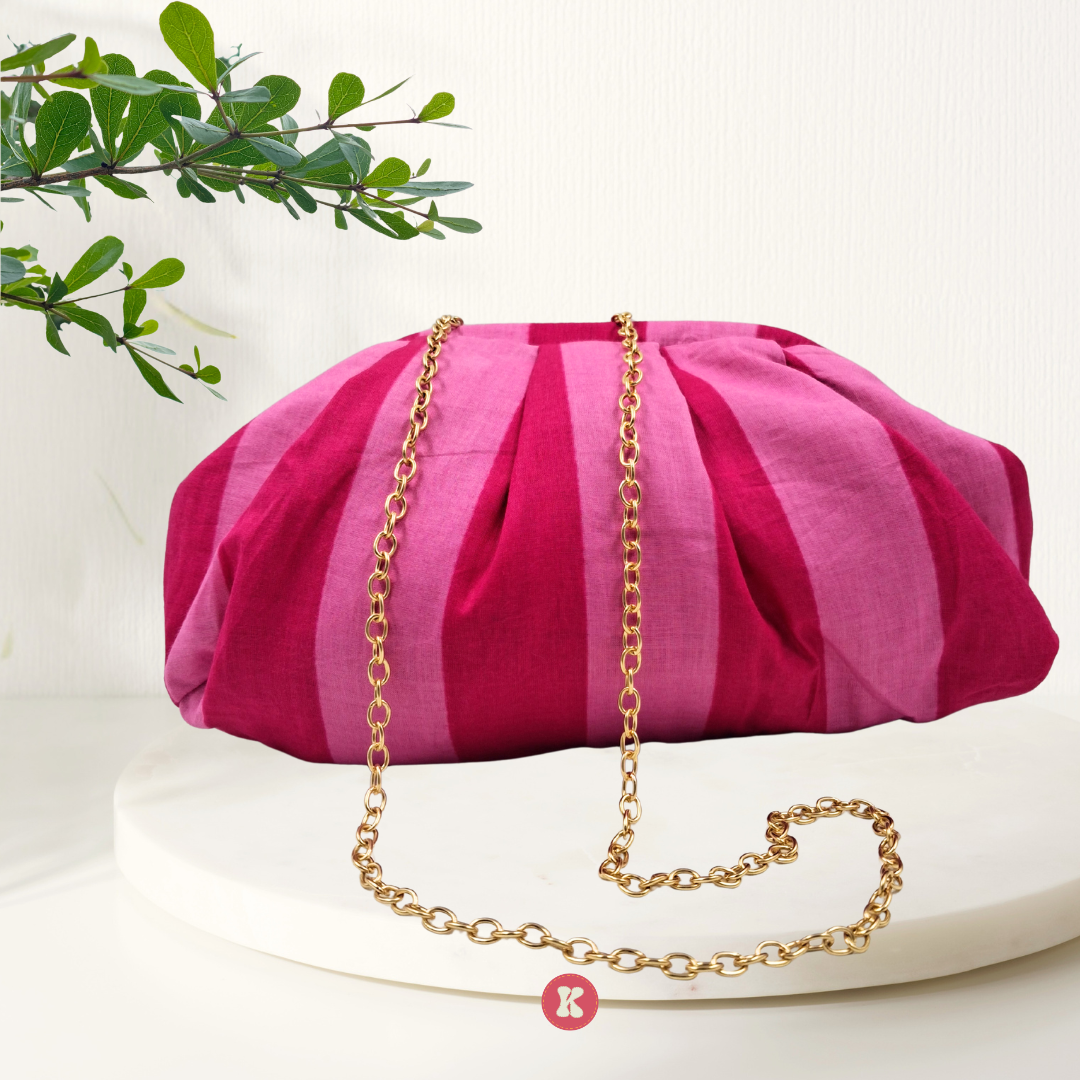 Pink Puffy Cloud Bag