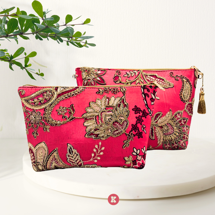 Pink Opulence pouch Set