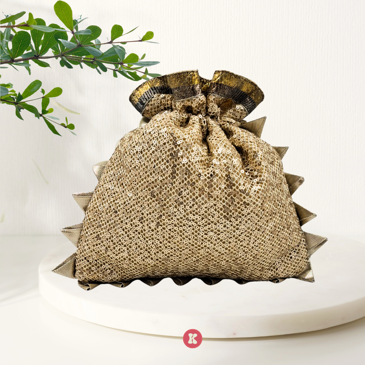 Golden Glam Potli Bag